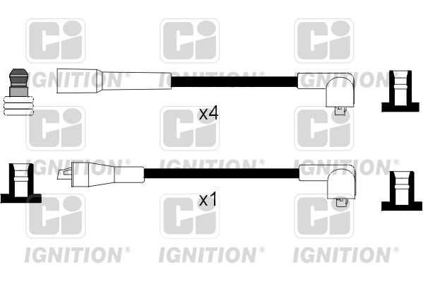 QUINTON HAZELL Комплект проводов зажигания XC1089